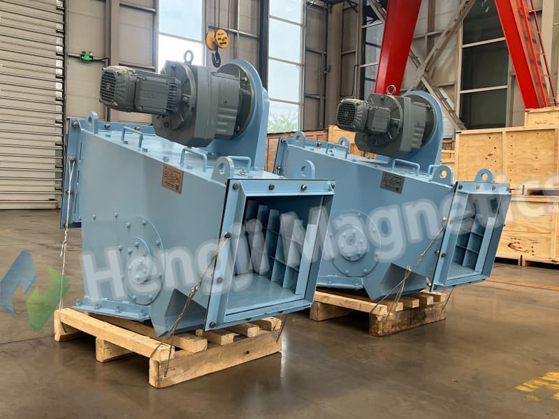 RCYG Self Cleaning Pipeline Aggregate Magnetic Separator Product Overview