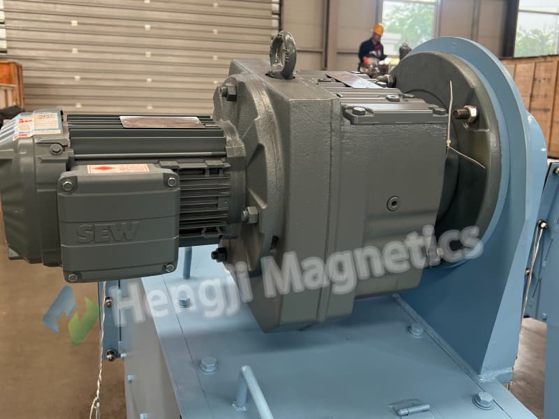 RCYG Self Cleaning Pipeline Aggregate Magnetic Separator Key Features 1