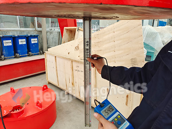 RCDB Suspended Electro Conveyor Magnet Services  