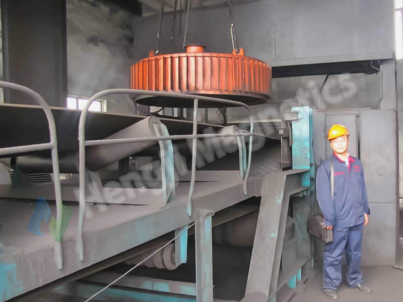 RCDB Suspended Electro Conveyor Magnet Industry-Specific Applications 2