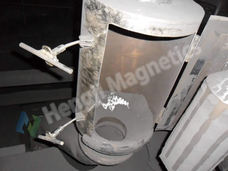 RCYZ Bullet Magnet Particle Separator Industry Applications 1