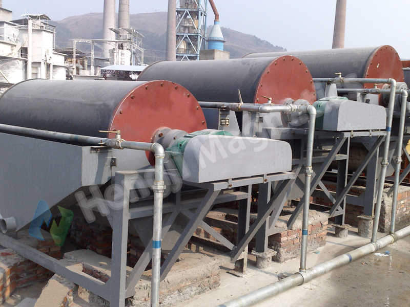 CTB Semi Countercurrent Ore Wet Permanent Magnetic Drum Separator Applications 2
