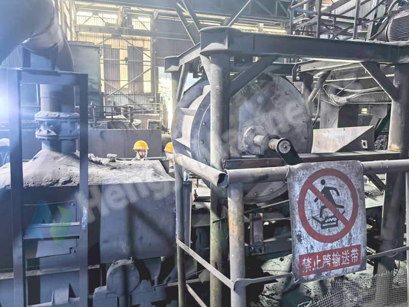 CTZS Upward Suction Permanent Drum Type Magnetic Separator  Applications 1