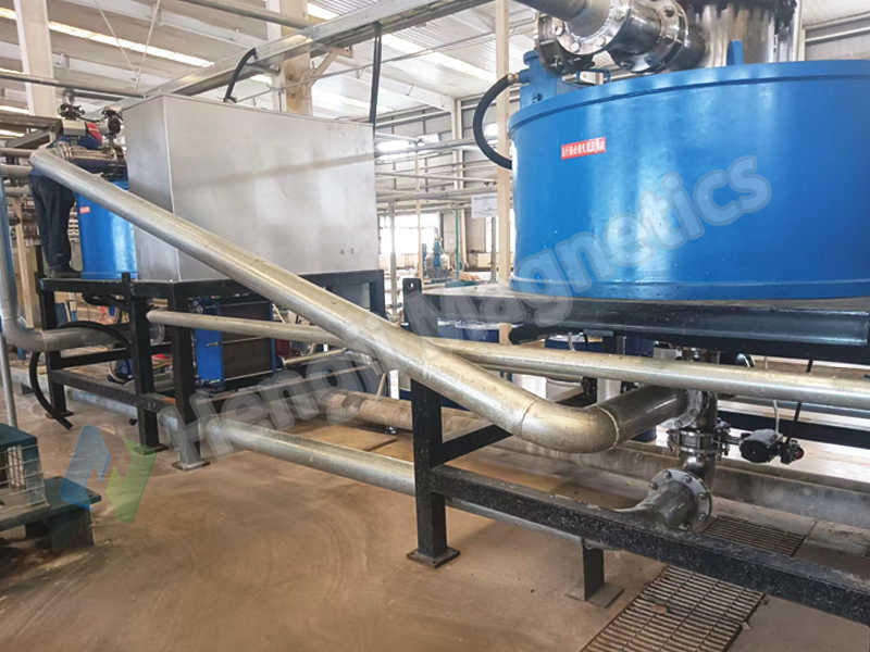 DCX High Gradient Electromagnet Wet Magnetic Separator Applications 2