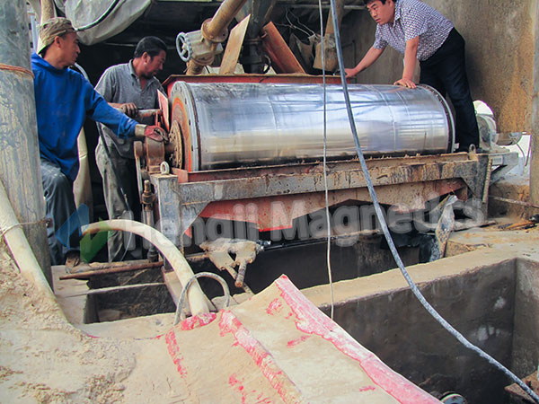 CTN Full Counterflow Wet Drum Mining Magnetic Separator Machine Services