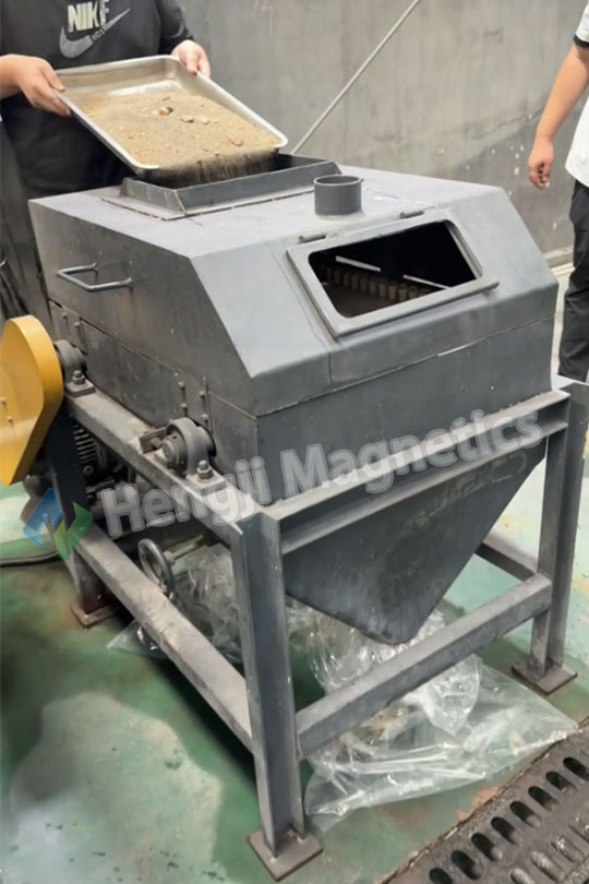 CTQ Rare Earth Roller Magnetic Separator Applications 2