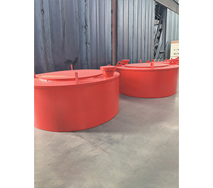 RBCDB explosion-proof disc type electromagnetic magnetic separator