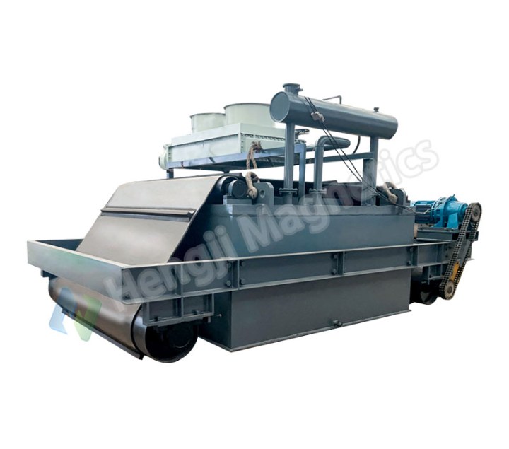 RCDFJ Oil Forced Circulation Electricity Magnets​ Overbelt Magnetic Separator