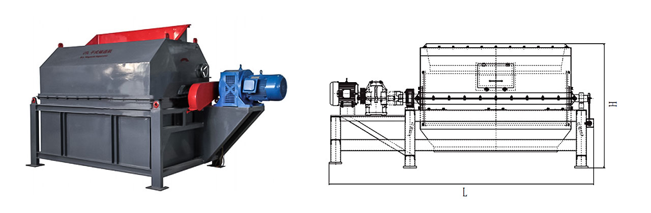 HCG Dry Drum High Intensity Magnetic Separator Working Principle