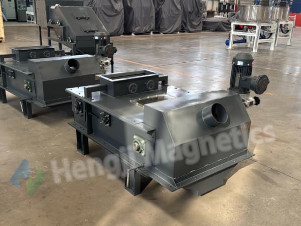 How Does an Industrial Magnetic Separator Handle Both Dry and Wet Materials?