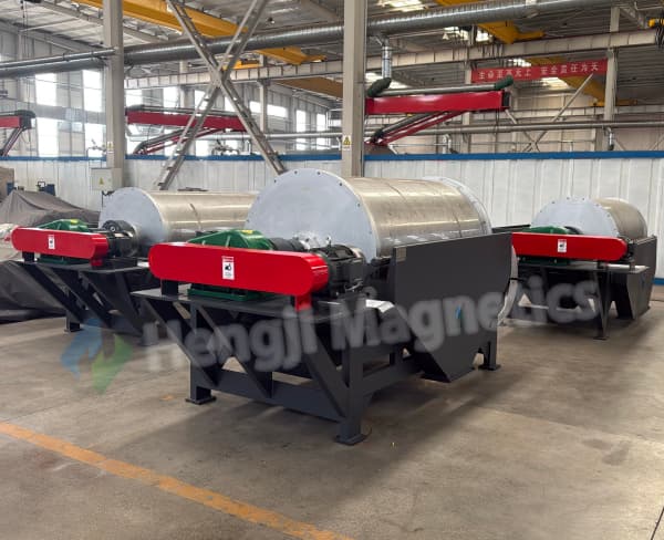 Installation, Commissioning, and Routine Maintenance of the Magnetic Drum Separator