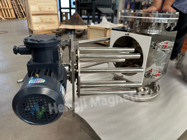 What Hygienic Design Features Does a Food Processing Magnetic Separator Include?