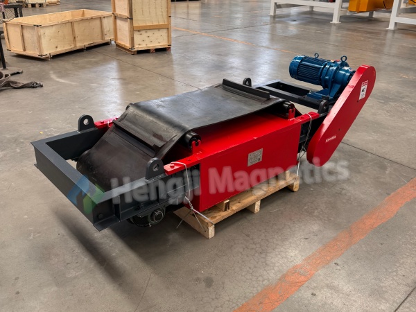 Can a Magnetic Separator Conveyor Discharge Captured Iron Cleanly?