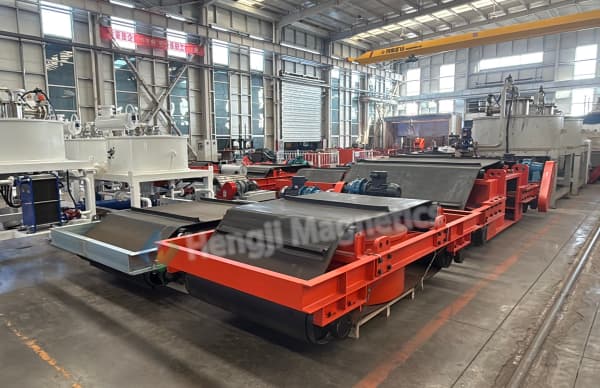 How the Self Cleaning Suspended Magnetic Separator Works