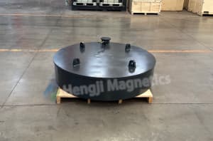 Suspended Belt Magnet: Enhancing Magnetic Separation of Mixtures for Bulk Material Purification