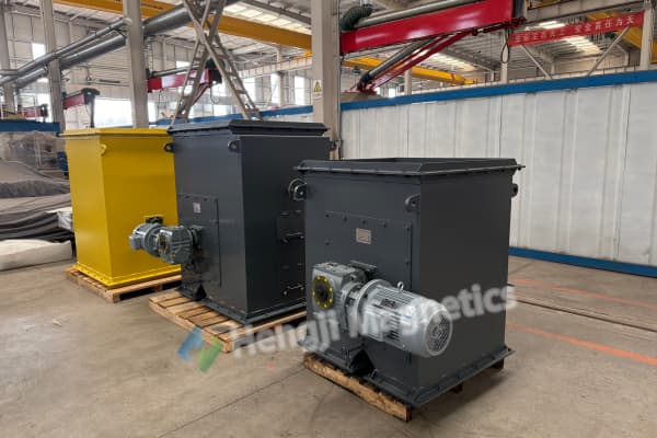 How Does a Dry Magnetic Drum Separator Perform Magnetic Separation of Iron Ore?