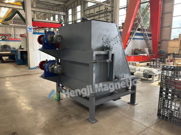 How Does the Dry Magnetic Drum Separator Perform in Terms of Stability and Maintenance?
