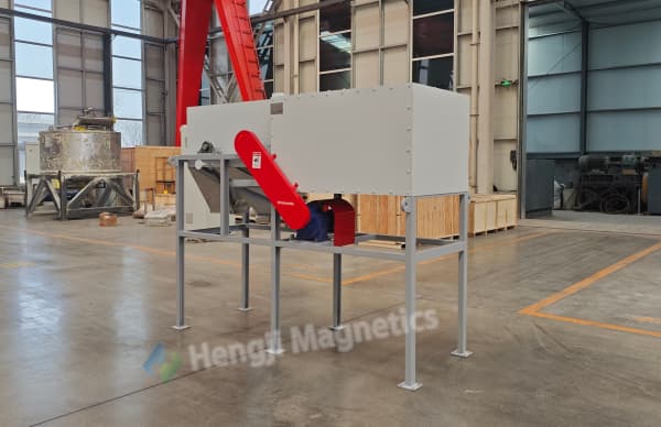 How the Rare Earth Roll Magnetic Separator Removes Iron in Grinding Applications