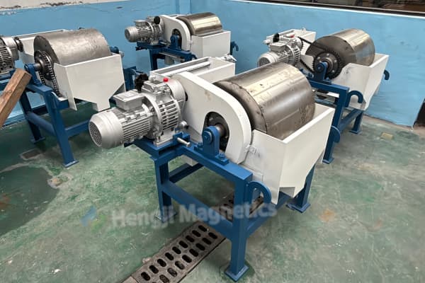 How Does the Permanent Wet Rotary Drum Magnetic Separator Work? 1