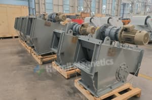 Pipeline Magnetic Separator & Self Cleaning Magnetic Separator for Continuous Powder Iron Removal