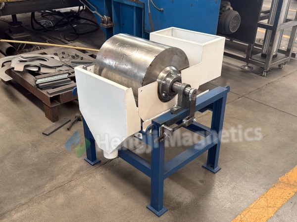 How the Rare Earth Drum Magnetic Separator Works for Iron Ore Testing