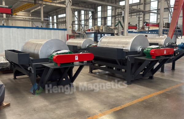 How Does the Permanent Wet Rotary Drum Magnetic Separator Work?