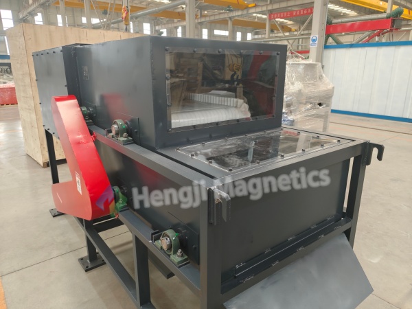 Customer Case: High Gradient Roll Magnetic Separator in Iron Ore Dry Pre-Concentration